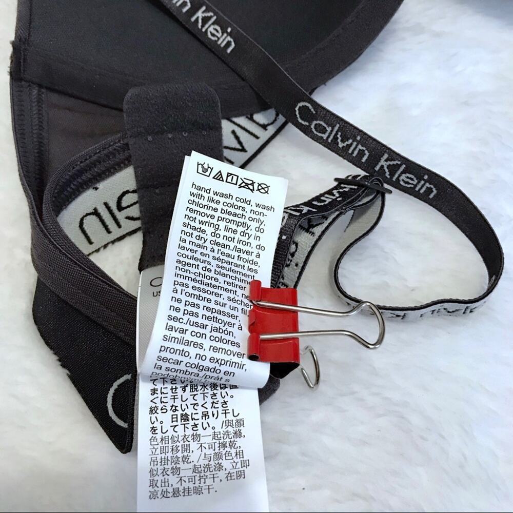 Calvin Klein NWOT Dark Grey Demi Bra Women 36C *Pls See Description* - Picture 11 of 11